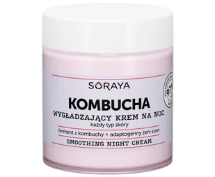 Soraya Kombucha Wygładzający krem na noc z kwasami AHA 75ml - Kremy do twarzy - miniaturka - grafika 1