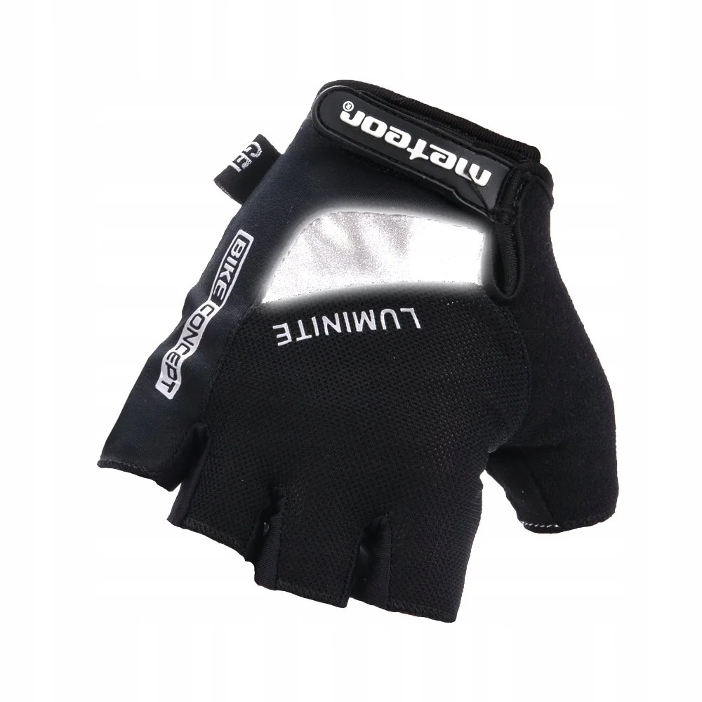 RĘKAWICZKI ROWEROWE NA ROWER KRÓTKIE METEOR GEL GX32 L żelowe elastyczne