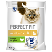 Sucha karma dla kotów - Perfect Fit Sensitive 1+ 0,75 kg - miniaturka - grafika 1