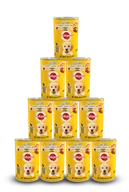 Mokra karma dla psów - Pedigree junior kura w galarecie 400 g x24 - miniaturka - grafika 1