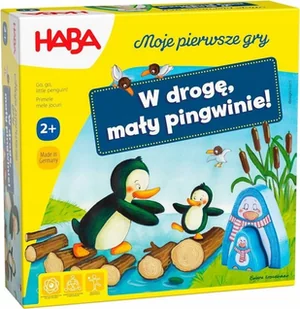 Haba Gra Moje pierwsze gry - W drogę, mały pingwinie! - Gry planszowe - miniaturka - grafika 1