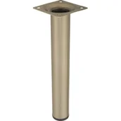 Zawiasy, okucia i inne akcesoria - Noga meblowa okrągła 20 cm inox - miniaturka - grafika 1