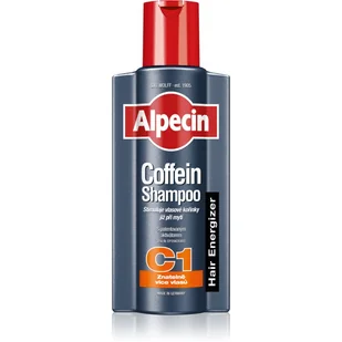 Alpecin Coffein Shampoo C1 szampon do włosów 375 ml dla mężczyzn - Szampony do włosów - miniaturka - grafika 1