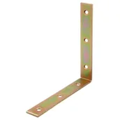 Zawiasy, okucia i inne akcesoria - Kątownik ocynk 150 x 150 x 25 - miniaturka - grafika 1