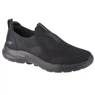 Buty sportowe Sneakersy męskie, Skechers Go Walk 6 - Buty trekkingowe męskie - miniaturka - grafika 1