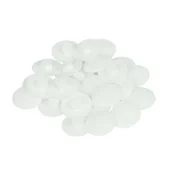 Zawiasy, okucia i inne akcesoria - Zaślepka konfirmat biała - miniaturka - grafika 1