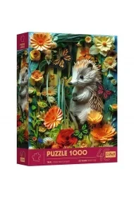 Puzzle 1000 Paper Art: Jeż TREFL - Puzzle - miniaturka - grafika 1