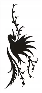 Naklejka na ścianę meble lustro dekor Ornament 144, 60x25 cm - Naklejki na ścianę - miniaturka - grafika 1