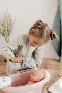 Smoby Baby Nurse Wanienka z hydromasażem i światłem 220368 - Akcesoria dla lalek - miniaturka - grafika 15
