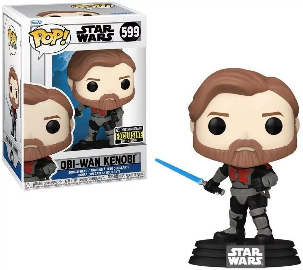 Funko POP!, figurka kolekcjonerska, Star Wars: Clone Wars - Obi Wan