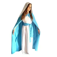 Stroje karnawałowe - Strój Matka Boska Maryja Lux ST123 122 /128 Jasełka - miniaturka - grafika 1