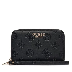 Duży Portfel Damski Guess Laurel II Slg SWPD74 59164 Czarny - Portfele - miniaturka - grafika 1