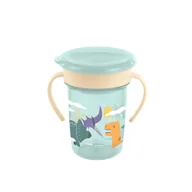 Kubki dla dzieci - Kubek z silikonowym ustnikiem - Jurassic - 260ml - miniaturka - grafika 1