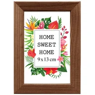 Ramki na zdjęcia - Ramka Na Zdjęcia 9X13 Cm, Drewniana W Kolorze Brązowym - miniaturka - grafika 1