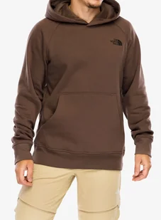 Bluza z kapturem The North Face Raglan Redbox Hoodie - smokey brown - Bluzy sportowe męskie - miniaturka - grafika 1