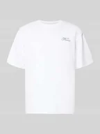 Koszulki męskie - T-shirt o kroju regular fit z mieszanki bawełny model ‘CASPIAN’ - miniaturka - grafika 1