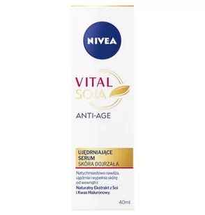 Nivea Vital Soja Ujędrniające serum skóra dojrzała 40ml - Serum do twarzy - miniaturka - grafika 1
