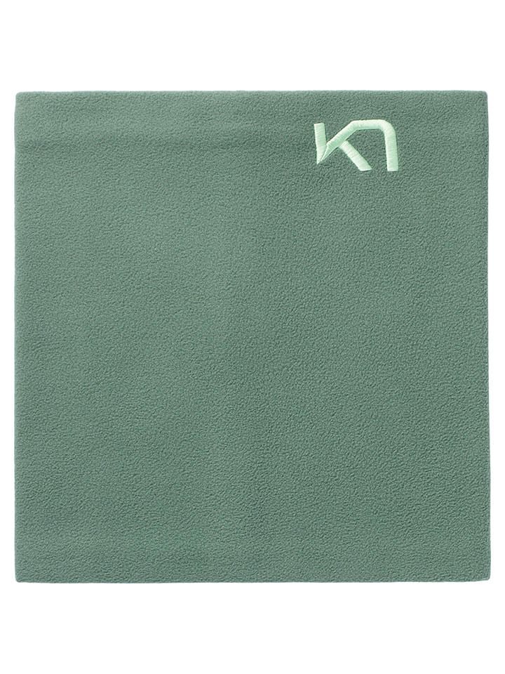 KARI TRAA Szal-koło w kolorze zielonym