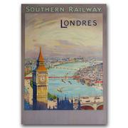 Plakaty - Plakat vintage Southern Railway London A2 - miniaturka - grafika 1