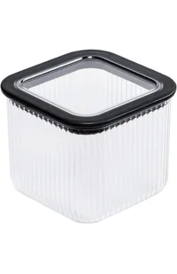 BRANQ - Pojemnik na żywność - plastikowy - kwadratowy - NEROLI - 0,72 L - Pojemniki kuchenne - miniaturka - grafika 1