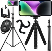 Statywy fotograficzne - ZESTAW STATYWÓW FOROGRAFICZNYCH Z PILOTEM K06 - miniaturka - grafika 1