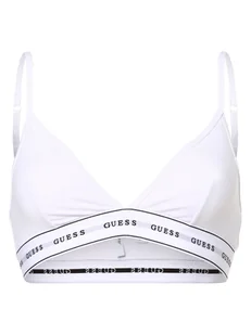GUESS - Gorset damski, biały - Biustonosze - miniaturka - grafika 1