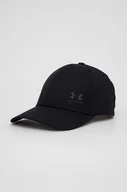 Czapki męskie - Under Armour czapka z daszkiem Iso Chill Armourvent kolor czarny gładka - miniaturka - grafika 1