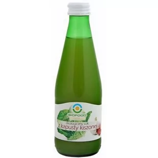 Biofood Sok ekologiczny z kapusty kiszonej BIO - Biofood - 300ml 01488 - Soki i napoje niegazowane - miniaturka - grafika 1