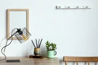 Lampy stojące - Lampka biurkowa do pracy i nauki w kolorze czarnym DALBY LOFT - miniaturka - grafika 1