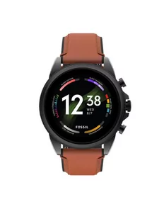 Fossil 6 Gen FTW4062 Brązowy - Smartwatch - miniaturka - grafika 1