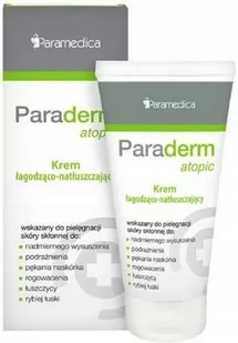 Paraderm Atopic krem łagodząco-natłuszczający 85g - Balsamy i kremy do ciała - miniaturka - grafika 1