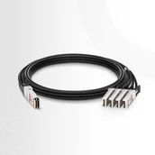 Kable komputerowe i do monitorów - Dell Networking cable, Breakout QSFP28 to 4x SFP28 25G 5M Dell - miniaturka - grafika 1