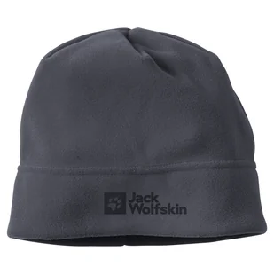Czapka zimowa JACK WOLFSKIN REAL STUFF BEANIE 1909852-6230 – Szary - Czapki damskie - miniaturka - grafika 1