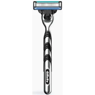 Gillette Mach3 Charcoal Maszynka + Wkłady 5 szt. - Maszynki do golenia i wkłady - miniaturka - grafika 1