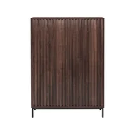 Komody - Szafka w dekorze orzecha w naturalnym kolorze 80x110 cm Celine – Støraa - miniaturka - grafika 1