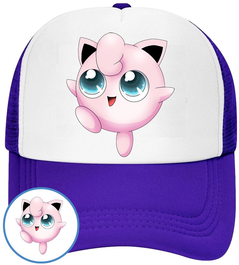 CZAPKA Z DASZKIEM POKEMON PIKACHU DLA DZIECI SIATKA