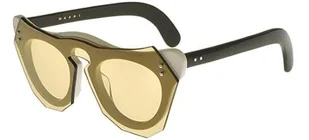 Marni ME612S Okulary Przeciwsłoneczne Green/Light Brown 48/23/150 donna - Okulary przeciwsłoneczne - miniaturka - grafika 1