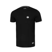Koszulki sportowe męskie - Pit Bull T-Shirt Koszulka Lekka Small Logo Black - miniaturka - grafika 1