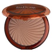 Bronzery i konturowanie twarzy - Isadora Bronzing Powder Deep Tan - miniaturka - grafika 1