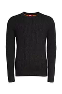 Swetry męskie - ESPRIT Sweter męski, 001/Black, XL - miniaturka - grafika 1