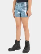 Spodenki damskie - Szorty materiałowe Calvin Klein Jeans - miniaturka - grafika 1