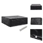 Pokrowce na meble ogrodowe - vidaXL Pokrowiec na meble ogrodowe 8 oczek 250x210x90 cm - Pokrowce ochronne na meble ogrodowe - miniaturka - grafika 1