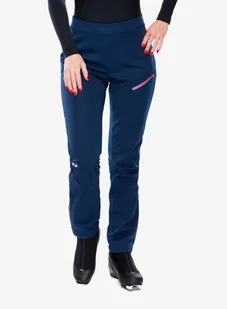 Spodnie softshell damskie Ziener Nabelle - dark navy/rose blossom - Spodnie narciarskie - miniaturka - grafika 1