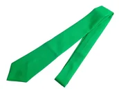Dodatki do strojów karnawałowych - KRAWAT ZIELONY MATERIAŁOWY - miniaturka - grafika 1
