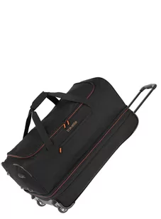 Torba podróżna Travelite Basics Doubledecker L - black - Torby podróżne - miniaturka - grafika 1