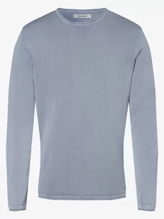 Jack & Jones - Sweter męski  JJELeo, niebieski - Swetry męskie - miniaturka - grafika 1
