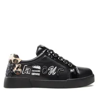 Buty dla dziewczynek - Sneakersy Nelli Blu CS5856-01 Czarny - miniaturka - grafika 1