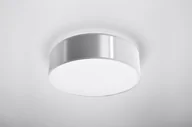 Lampy sufitowe - Sollux Lighting Plafon ARENA 35 szara - miniaturka - grafika 1