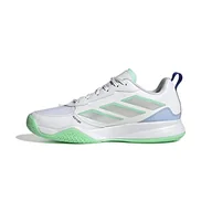 Trampki damskie - adidas AvaFlash, Trampki damskie, Ftwr White/Silver Met./Pulse Mint, 38 EU, Ftwr White Silver Met Pulse Mint, 38 EU - miniaturka - grafika 1
