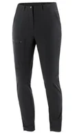 Spodnie sportowe damskie - Spodnie Salomon Wayfarer Tapered W Deep Black - miniaturka - grafika 1